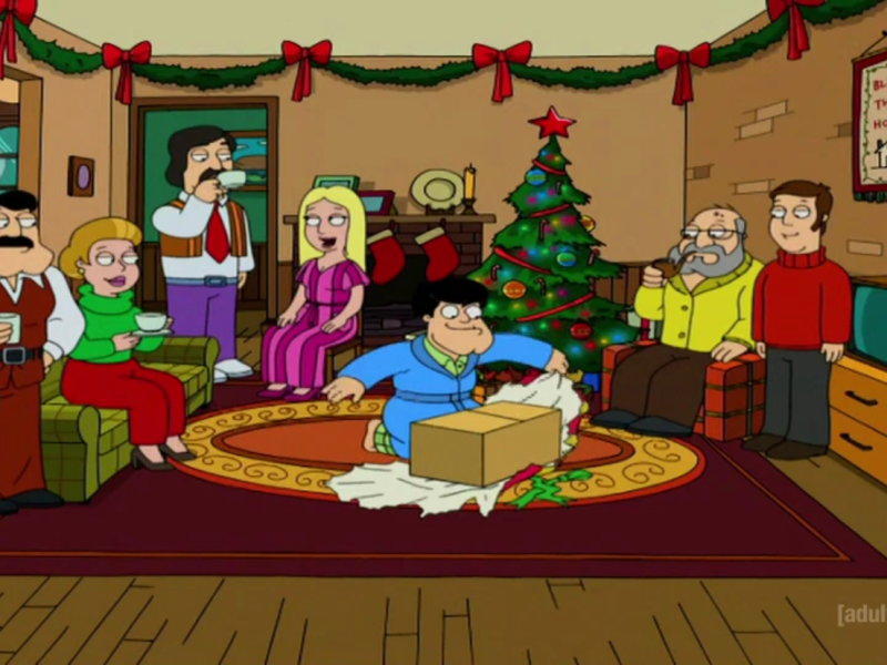 Dec. 1 – American Dad! – “The Best Christmas Story Never Told”
