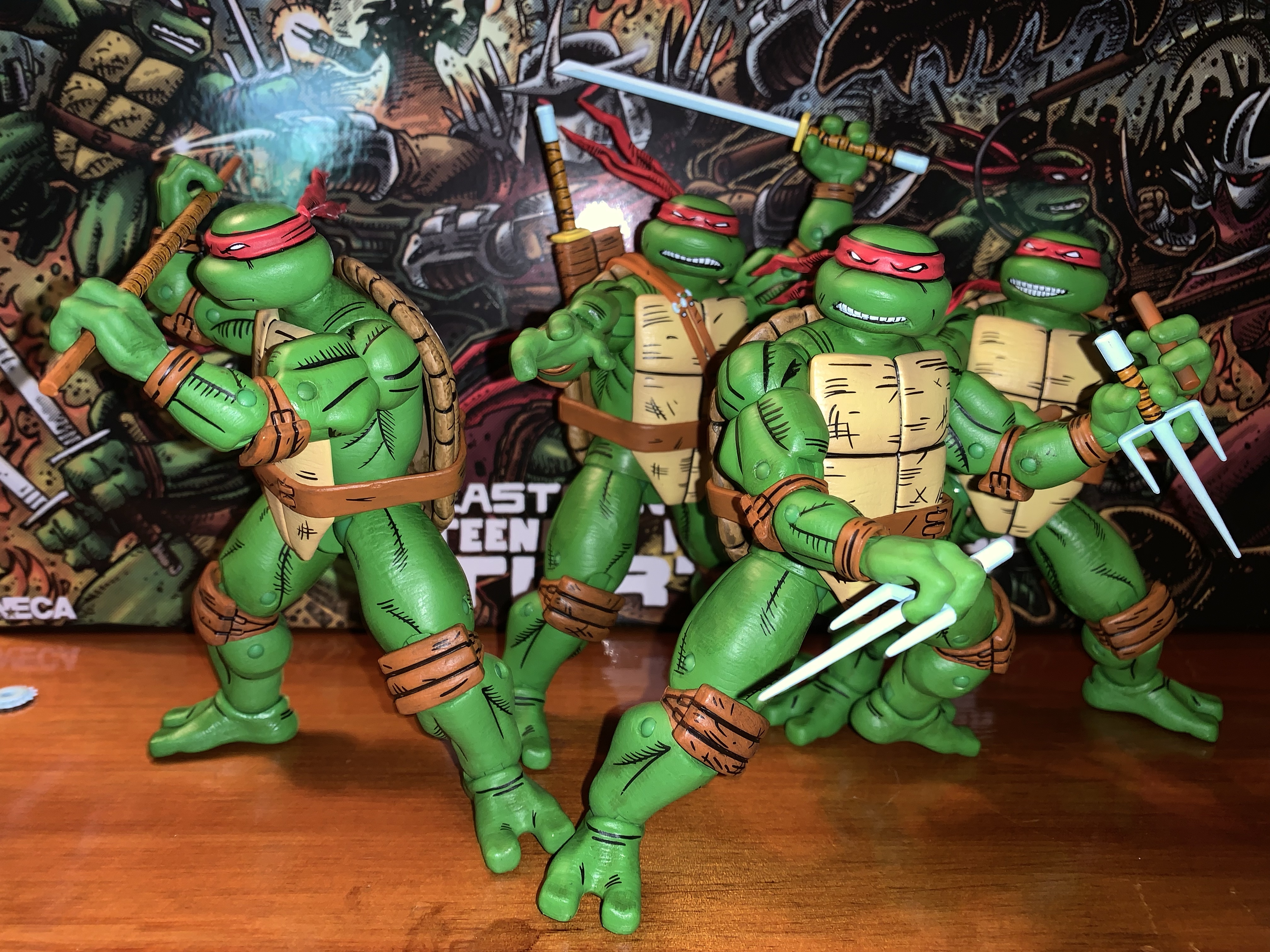 Playmates Teenage Mutant Ninja Turtles TMNT Mirage Studios Rat King 19 –  Vintage Action Figures